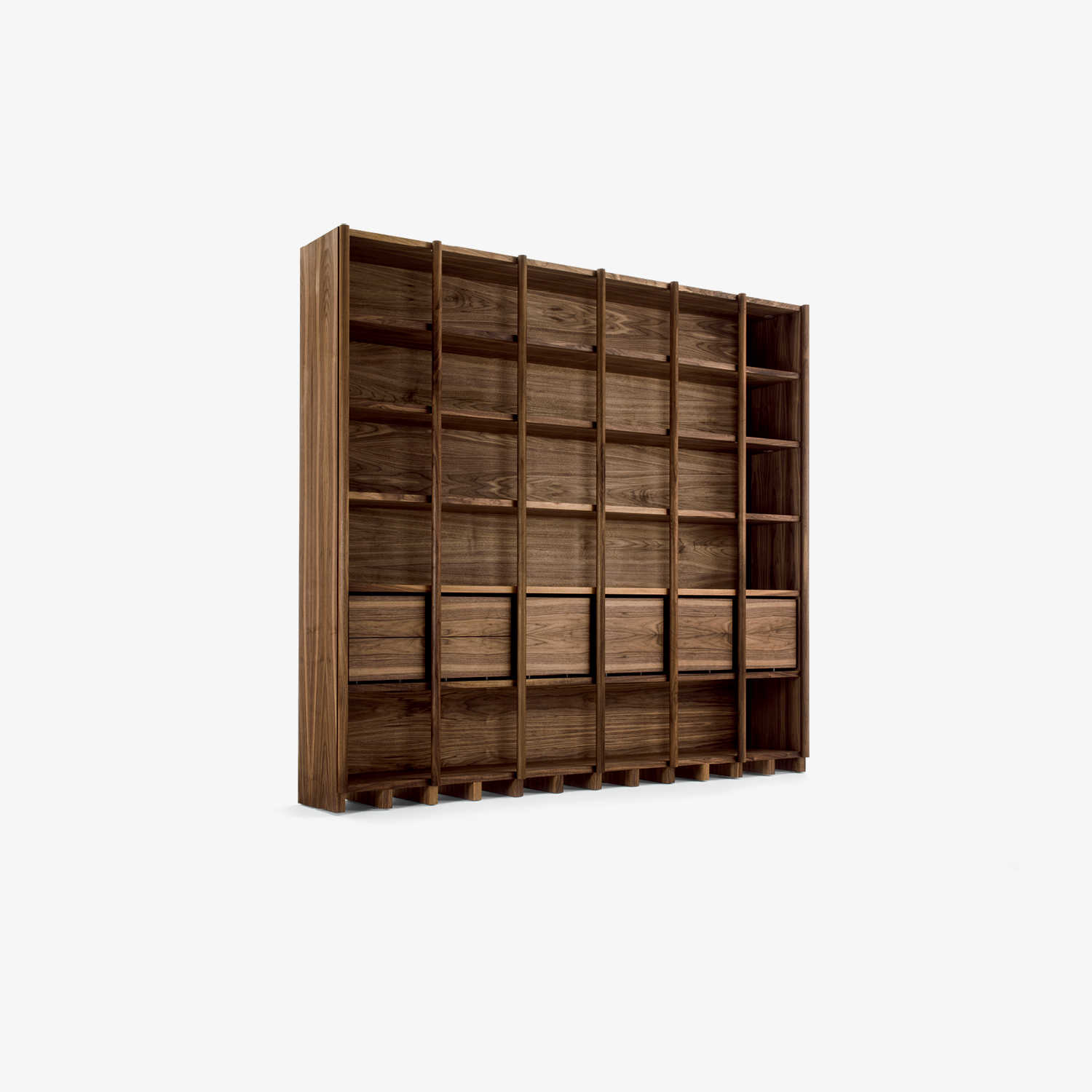 Librerie di design in legno massello