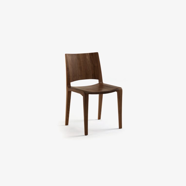 Voltri modern chair in solid wood