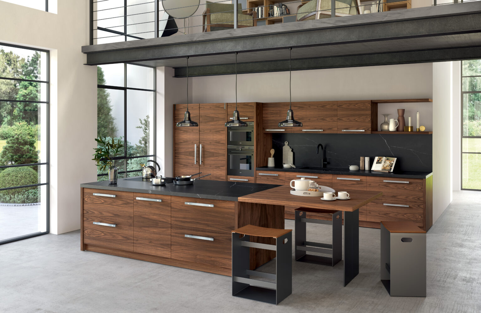 Advantages of solid wood kitchen